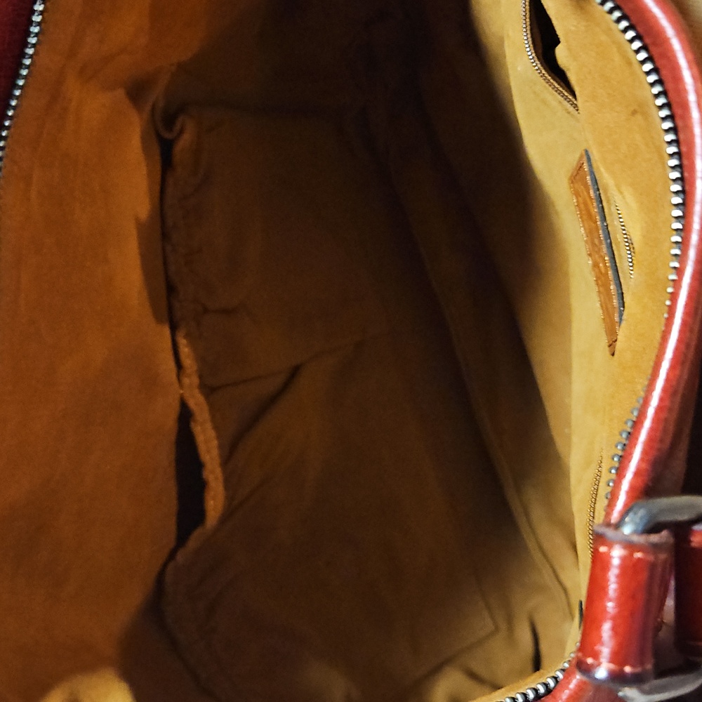 Patricia Nash Leather Satchel - Picture 6 of 8